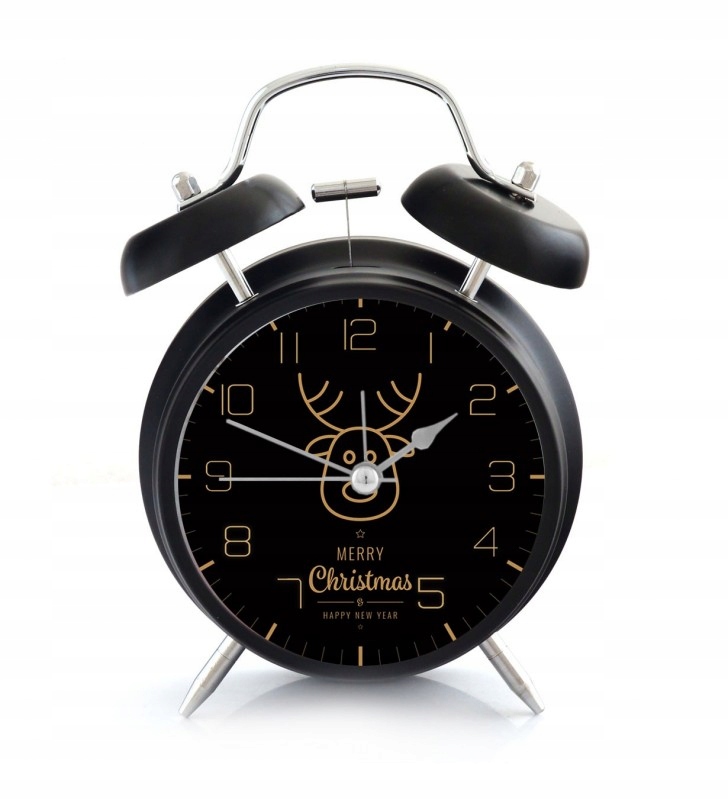 Alarm Alarm s retro zvonmi Reindeer 9 Black