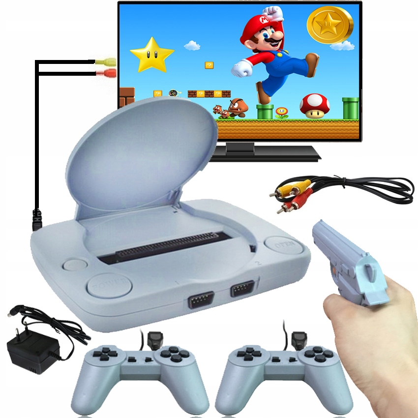 Retro konzola + TV hra Televízia Video Mario
