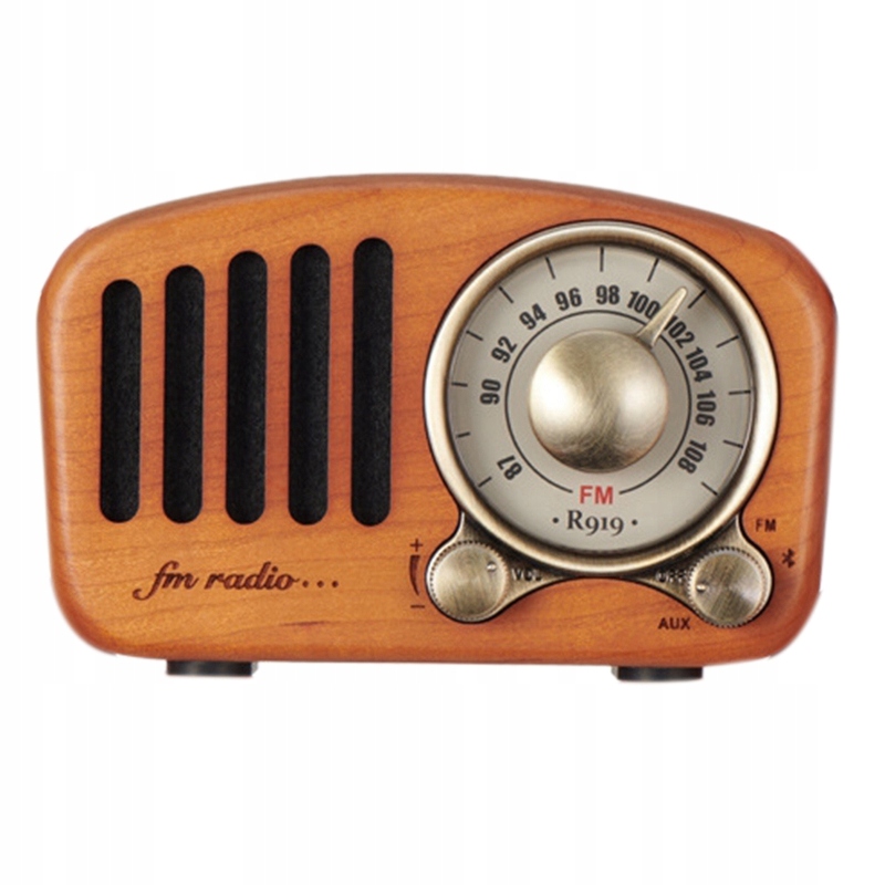 reproduktor R919 Retro Bluetooth s rádiom, FM rádio od