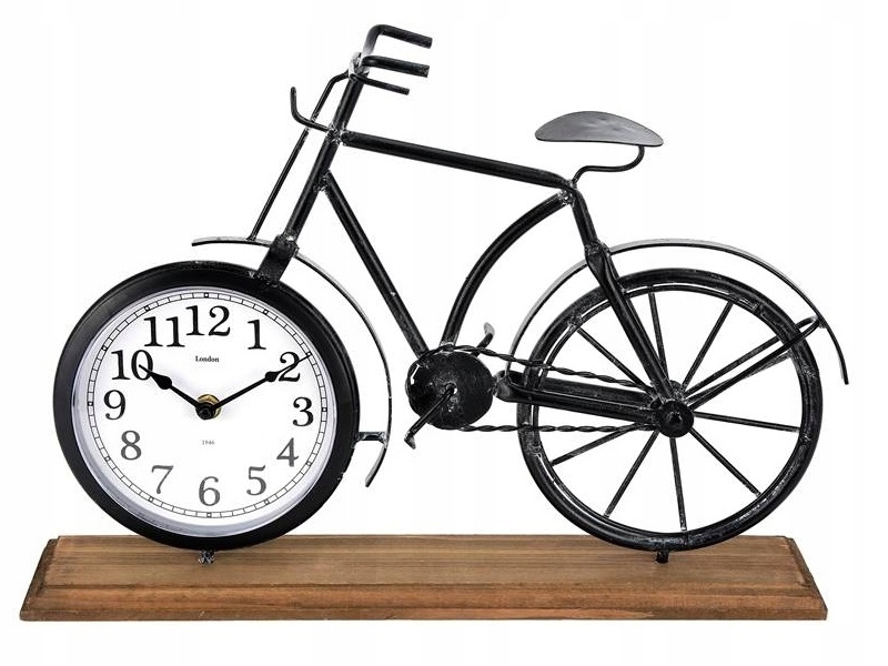 Zahora_ dekoratívne hodiny retro bicykel 42 cm