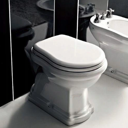 MISA ZÁVESNÉ WC S PALUBE WOLNOOPADAJĄCA retro