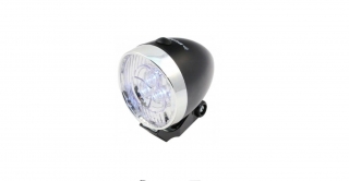 Svetlo na bicykel retro LED svetlá predný bicykel Dunlop